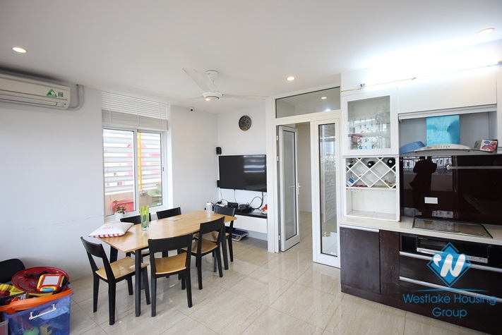 A two-bedroom duplex on Giang Vo street, Ba Dinh