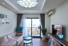 A gorgeous three-bedroom apartment facing directly to West lake on Xuan Dieu street