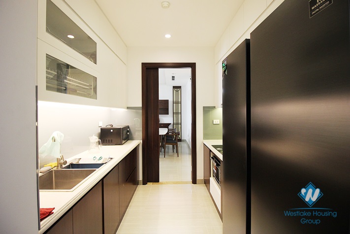 A delightful 3 bedroom 2 bathroom apartment for rent in Ciputra, Hanoi