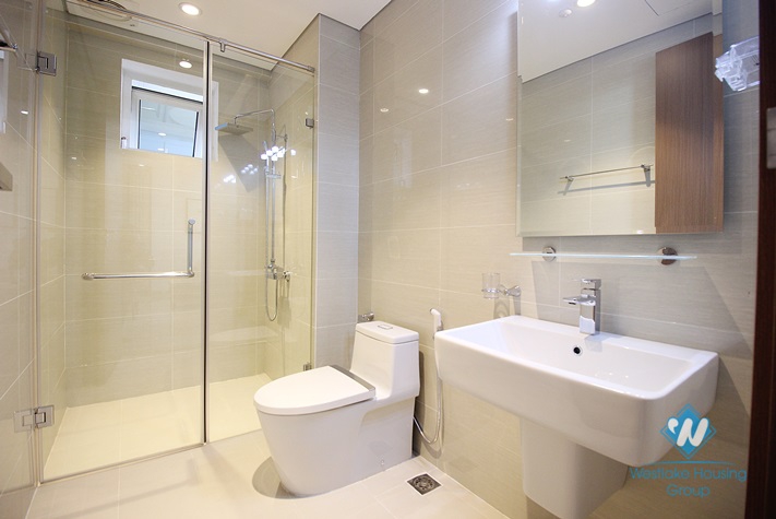 A delightful 3 bedroom 2 bathroom apartment for rent in Ciputra, Hanoi