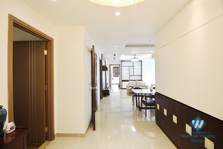 A delightful 3 bedroom 2 bathroom apartment for rent in Ciputra, Hanoi