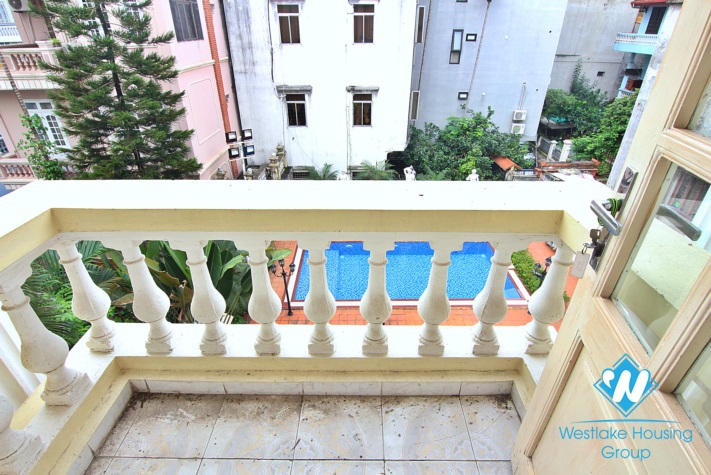 A charming house with swimming pool for rent in Au co st, Tay Ho District