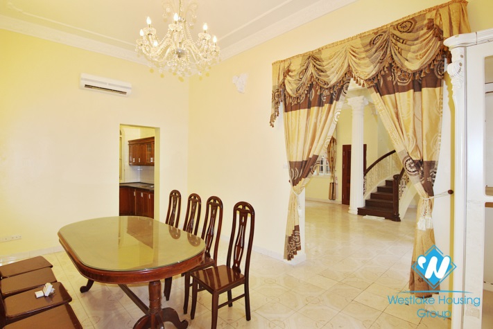 A charming house with swimming pool for rent in Au co st, Tay Ho District