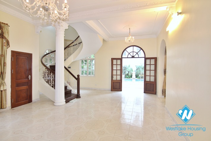 A charming house with swimming pool for rent in Au co st, Tay Ho District