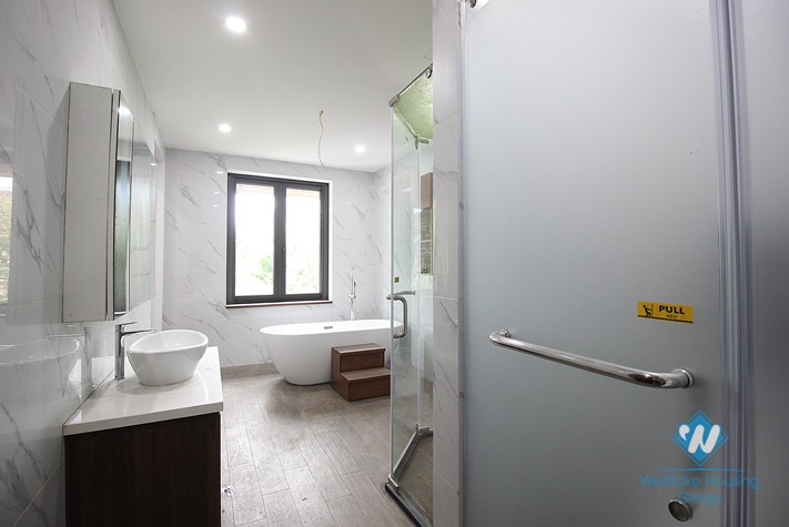 A wonderful, modern  house in semi-furnished condition for rent in T Block, Ciputra