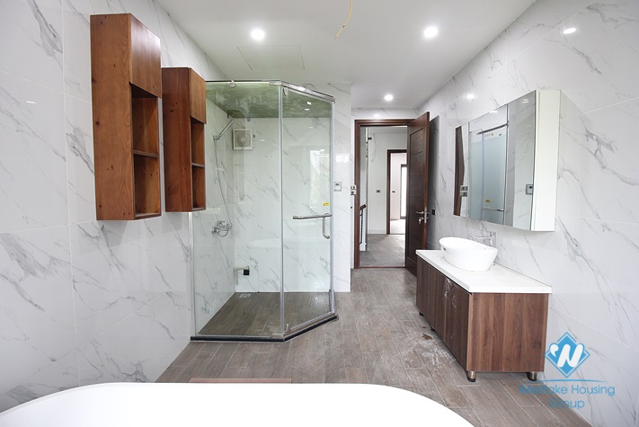 A wonderful, modern  house in semi-furnished condition for rent in T Block, Ciputra