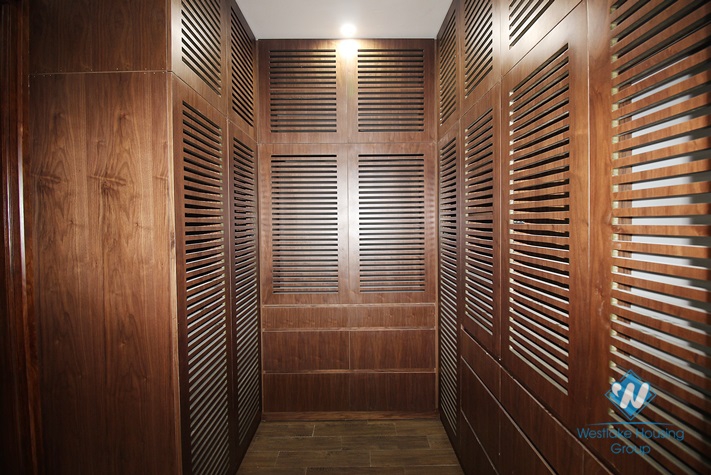 A wonderful, modern  house in semi-furnished condition for rent in T Block, Ciputra