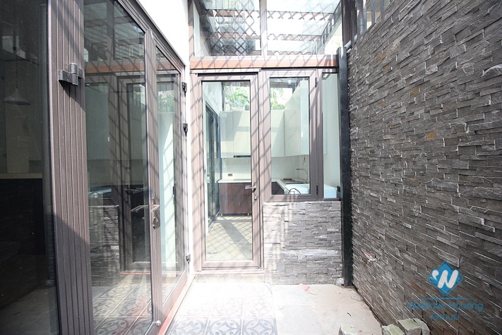 A wonderful, modern  house in semi-furnished condition for rent in T Block, Ciputra