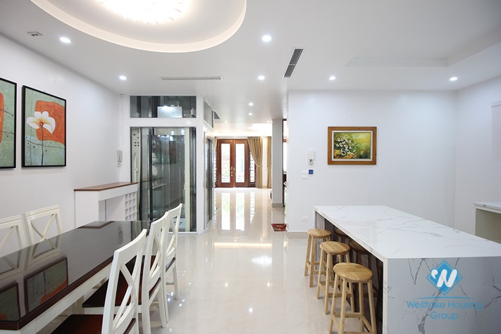A brand new villa in K Block with elevator for rent in Ciputra Compound
