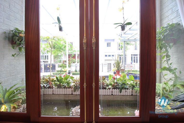 A brand new villa in K Block with elevator for rent in Ciputra Compound