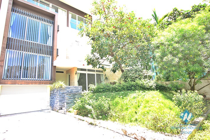 Luxury house for rent in Q block, Ciputra, Tay Ho, Hanoi