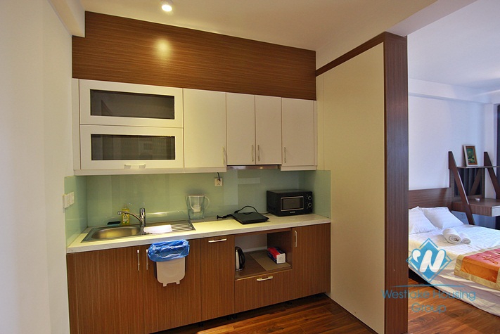 A new and modern studio for rent in Tu Hoa, Tay Ho, Ha Noi