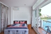 Lake view two bedrooms apartment for rent in Quang An, Tay Ho