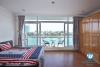 Lake view two bedrooms apartment for rent in Quang An, Tay Ho