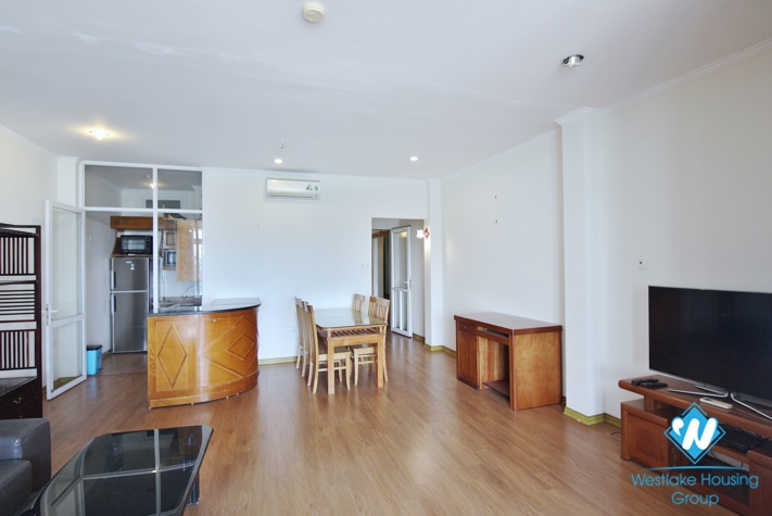 Lake view two bedrooms apartment for rent in Quang An, Tay Ho