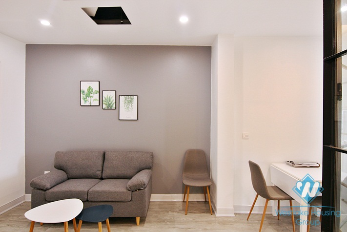 Brand new 1+ bedroom apartment for rent in Tay ho, Ha noi