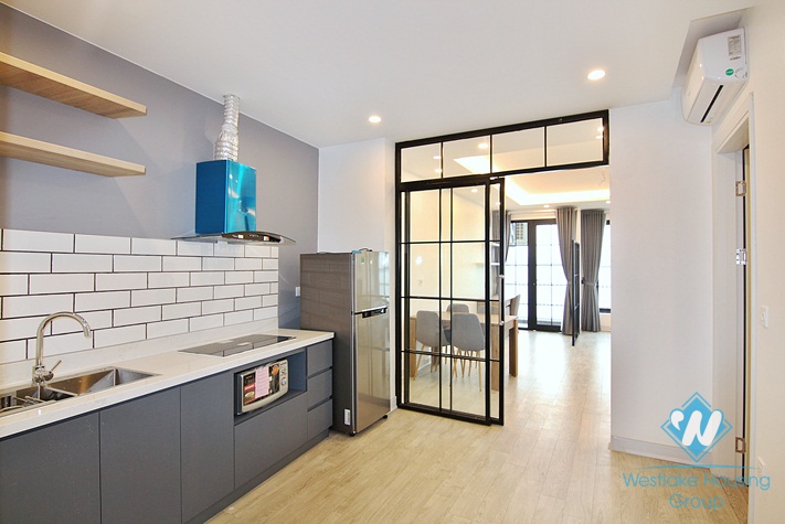 A newly 1 bedroom apartment with lake view in Yen phu village