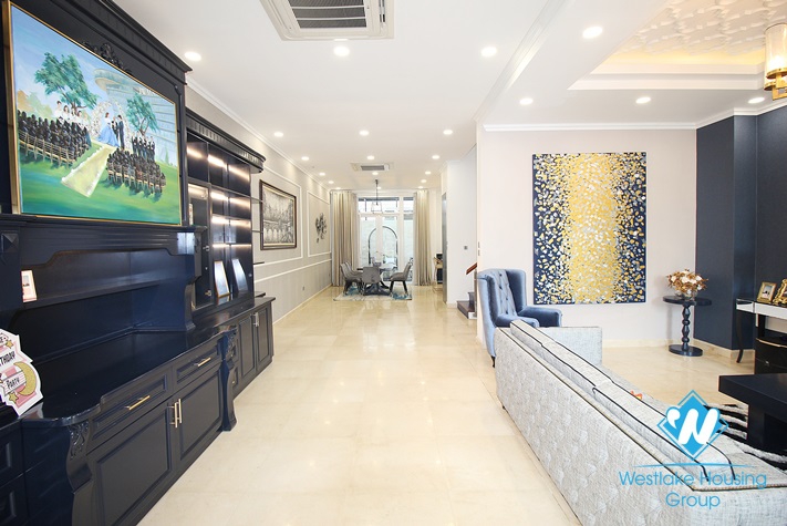 A marvelous, brand new villa for rent in K Block, Ciputra 