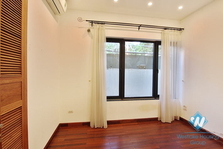Brand new villa with wonderful garden for rent in Dang Thai Mai Street, Tay Ho, Hanoi