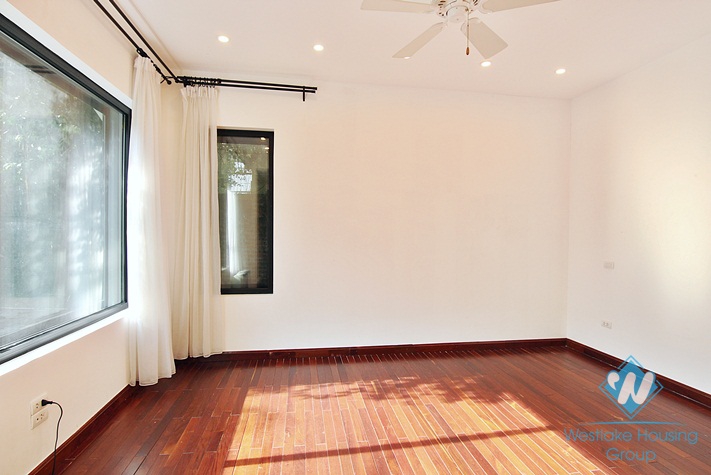 Brand new villa with wonderful garden for rent in Dang Thai Mai Street, Tay Ho, Hanoi