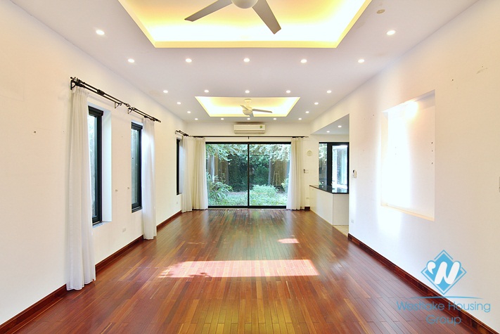Brand new villa with wonderful garden for rent in Dang Thai Mai Street, Tay Ho, Hanoi