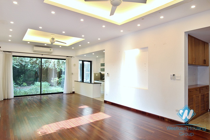 Brand new villa with wonderful garden for rent in Dang Thai Mai Street, Tay Ho, Hanoi