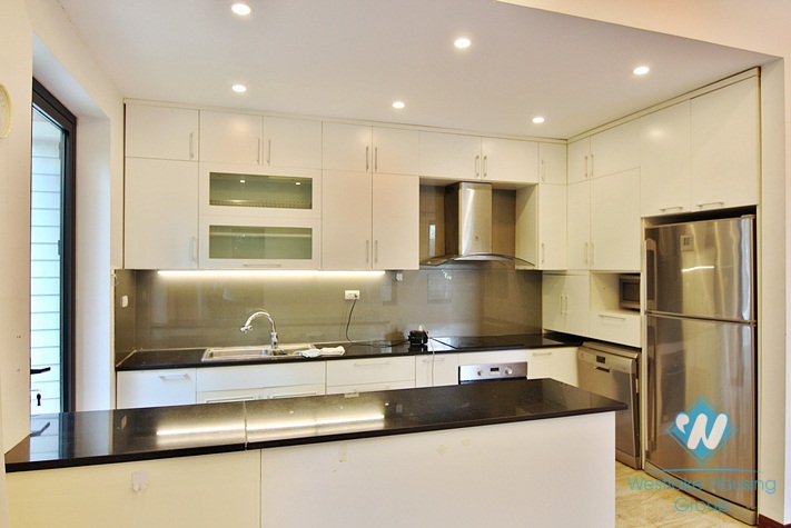 Brand new villa with wonderful garden for rent in Dang Thai Mai Street, Tay Ho, Hanoi