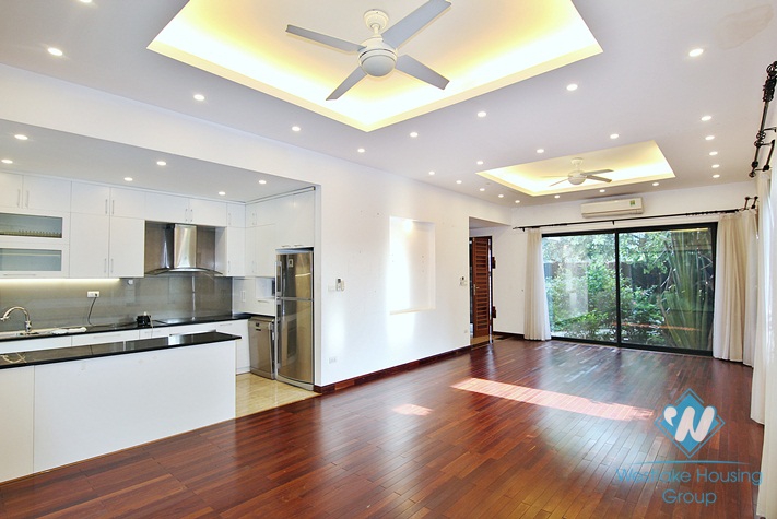 Brand new villa with wonderful garden for rent in Dang Thai Mai Street, Tay Ho, Hanoi