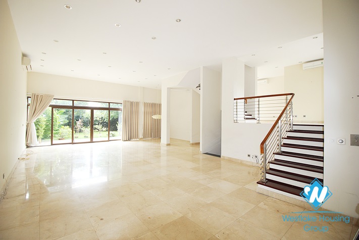 Unfurnished massive villa for rent in Q Block, Ciputra