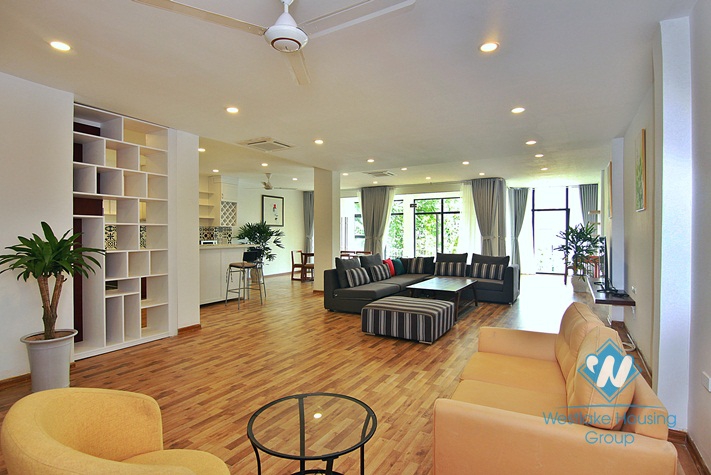 A charming 4 bedroom apartment for rent in To Ngoc Van, Tay Ho, Ha Noi