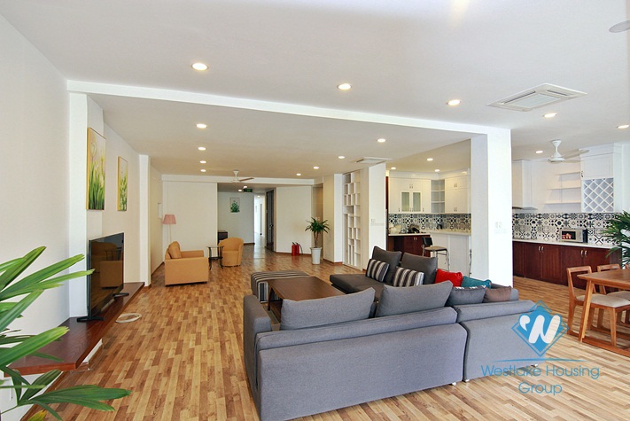 A charming 4 bedroom apartment for rent in To Ngoc Van, Tay Ho, Ha Noi