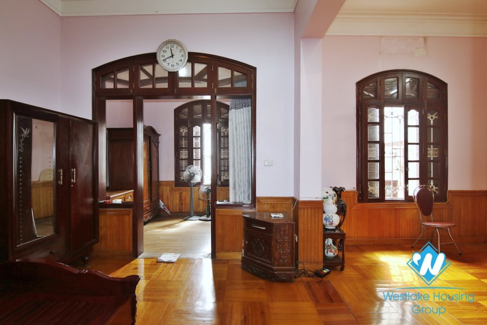 A three-bedroom house with Vietnamese style on Nghi Tam street, Tay Ho