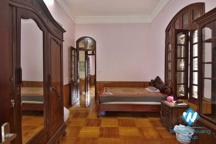 A three-bedroom house with Vietnamese style on Nghi Tam street, Tay Ho