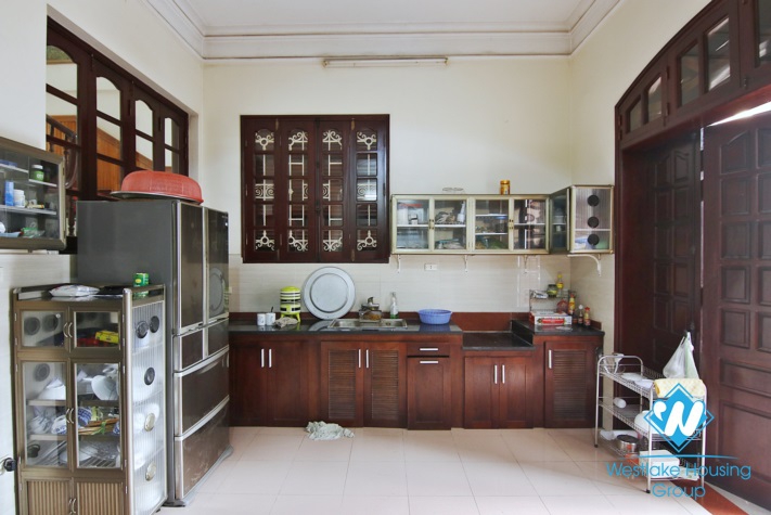 A three-bedroom house with Vietnamese style on Nghi Tam street, Tay Ho