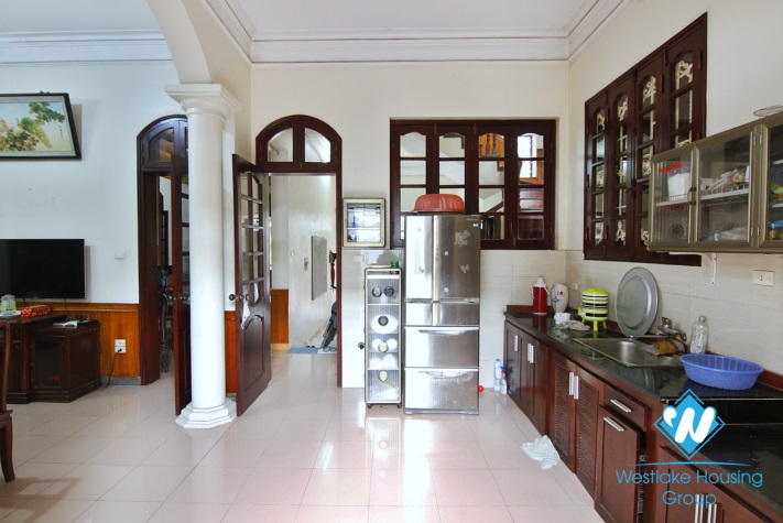 A three-bedroom house with Vietnamese style on Nghi Tam street, Tay Ho