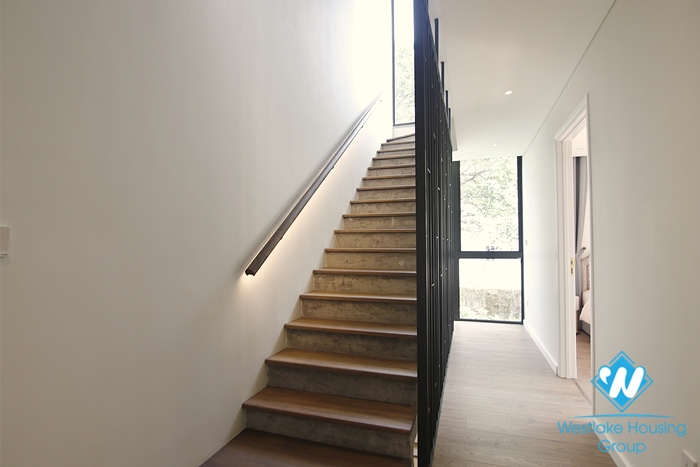 Quality new four bedroom house for rent on Ngoc Thuy street, Long Bien district