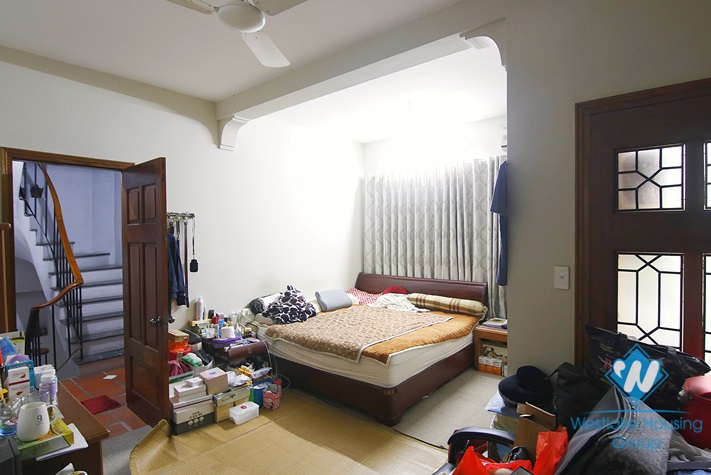 A three-bedroom house with a yard on Thuy Khue street, Ba Dinh