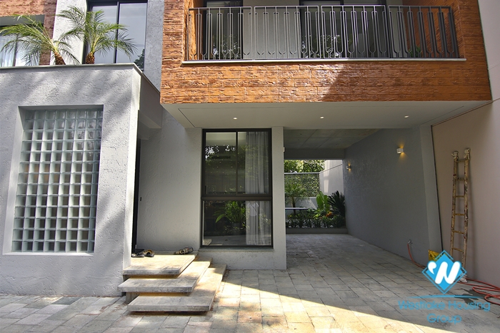 Quality new four bedroom house for rent on Ngoc Thuy street, Long Bien district