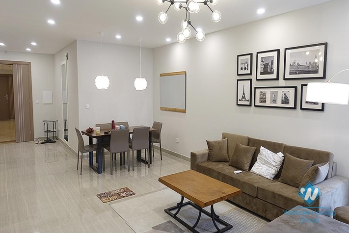 A fully-furnished 3 bedroom apartment for rent in Ciputra