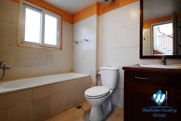 Green house with nice garden for rent in Bo De, Long Bien