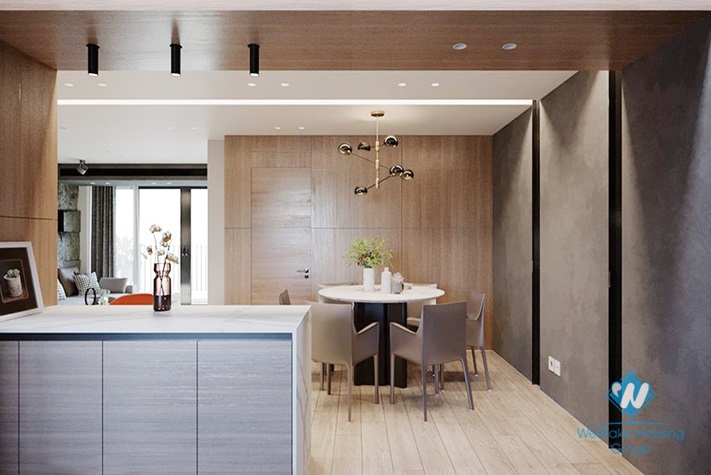 A high end, spacious 3 bedroom apartment for rent in Ciputra, Tay Ho