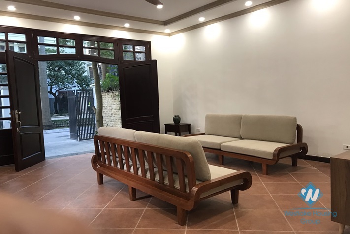 A decent villa for rent in Ciputra C Block