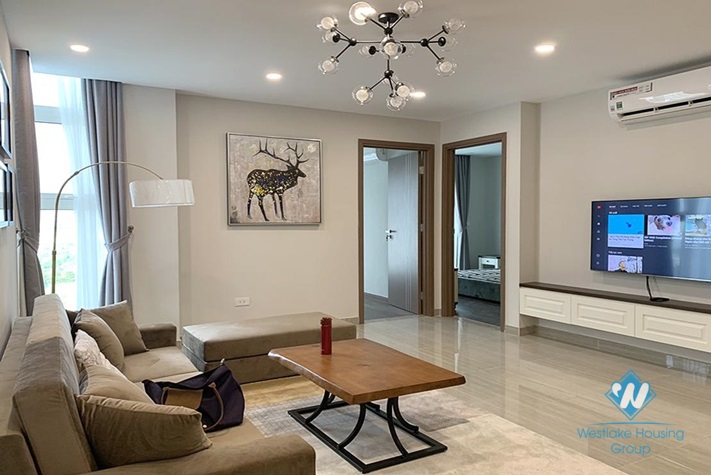 A fully-furnished 3 bedroom apartment for rent in Ciputra