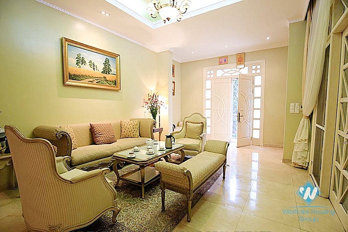 A majestic 4 bedroom villa for rent in Ciputra Compound C Block