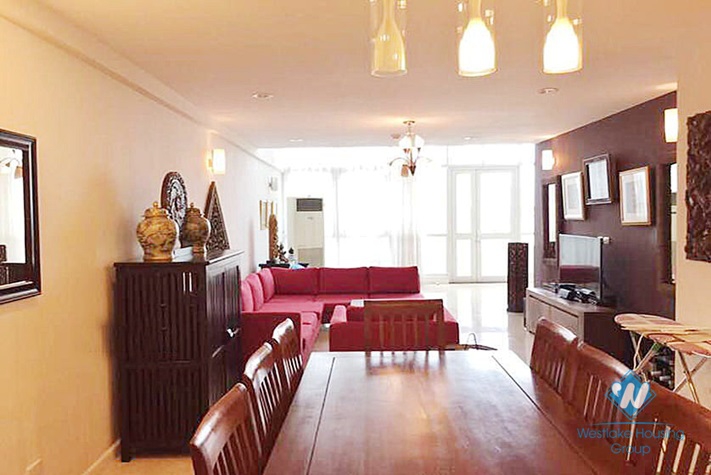 An penthouse apartment for rent at P building Ciputra, Ha Noi