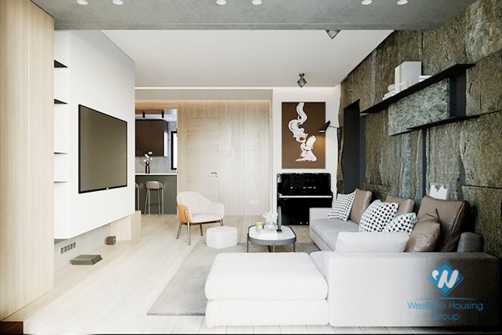 A high end, spacious 3 bedroom apartment for rent in Ciputra, Tay Ho