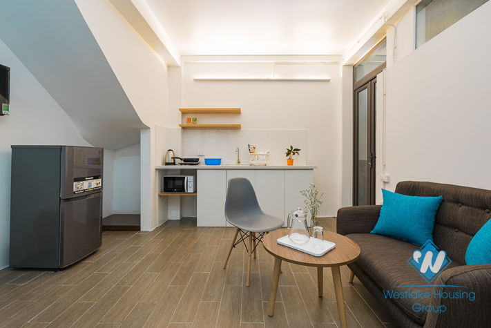 A simple and nice studio apartment for rent in Ba Dinh District