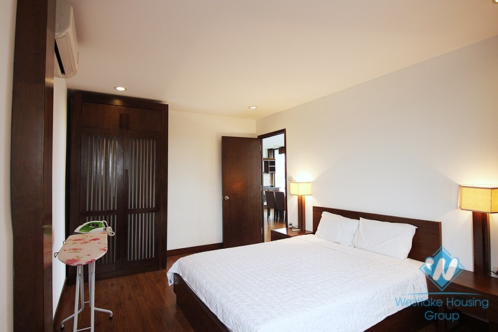 Lake view 2 bedrooms apartment for rent in Quang Khanh st, Tay Ho