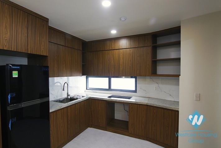 Lake view 2 bedrooms apartment for rent in Tran Vu, Truc Bach