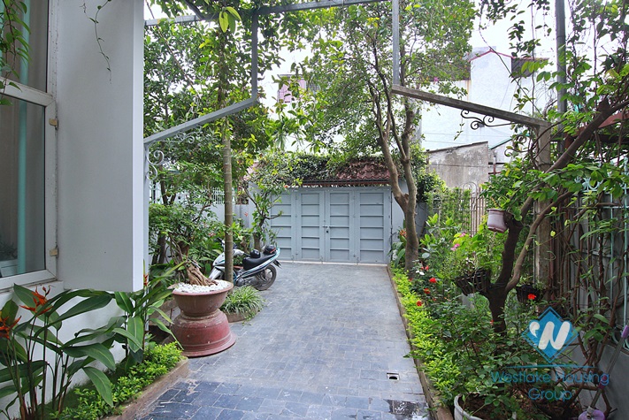 Nice design house with outstanding design for rent in Tay Ho